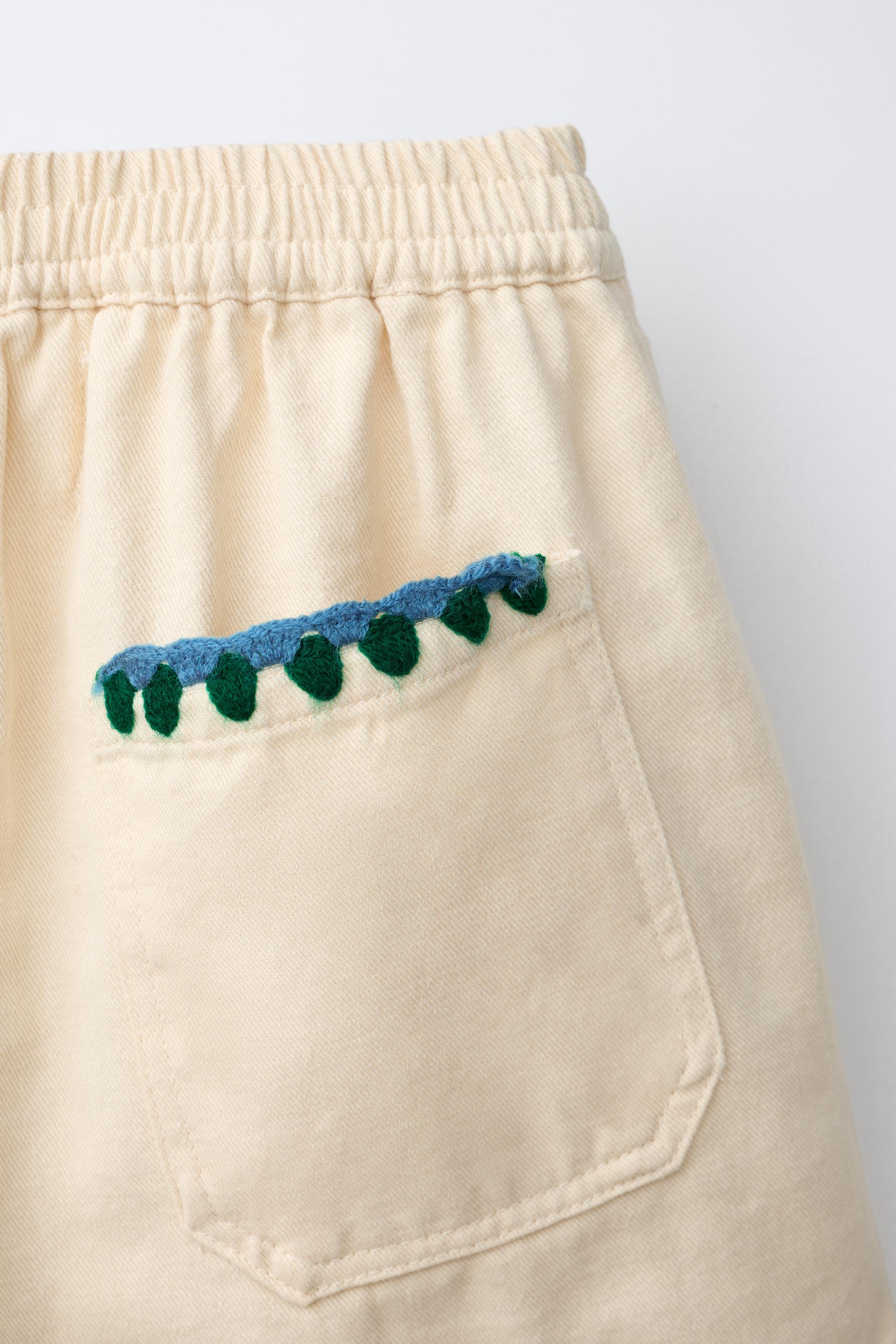 EMBROIDERED SHORTS